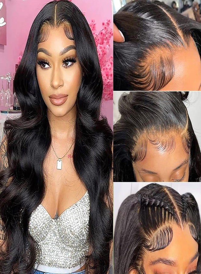 MIRTHFUL 22 Inch Body Wave Lace Front Wigs Human Hair 4x4 Closure Wigs for Black Women 200 Density Wear and Go Glueless Wigs Human Hair - Image 4